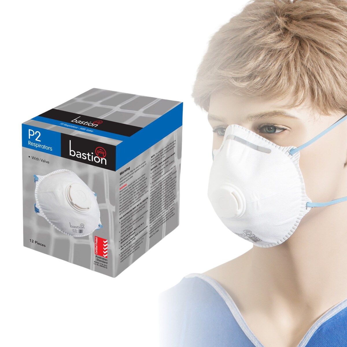 Bastion P2 Respirators