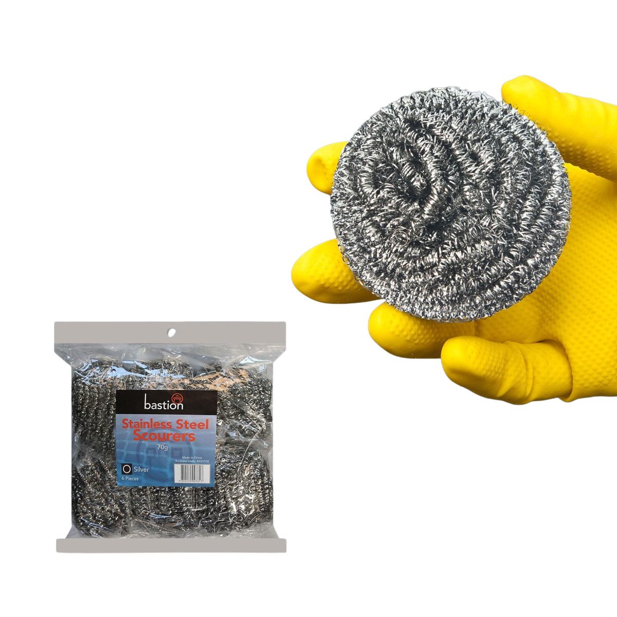 Bastion Stainless Steel Scourer