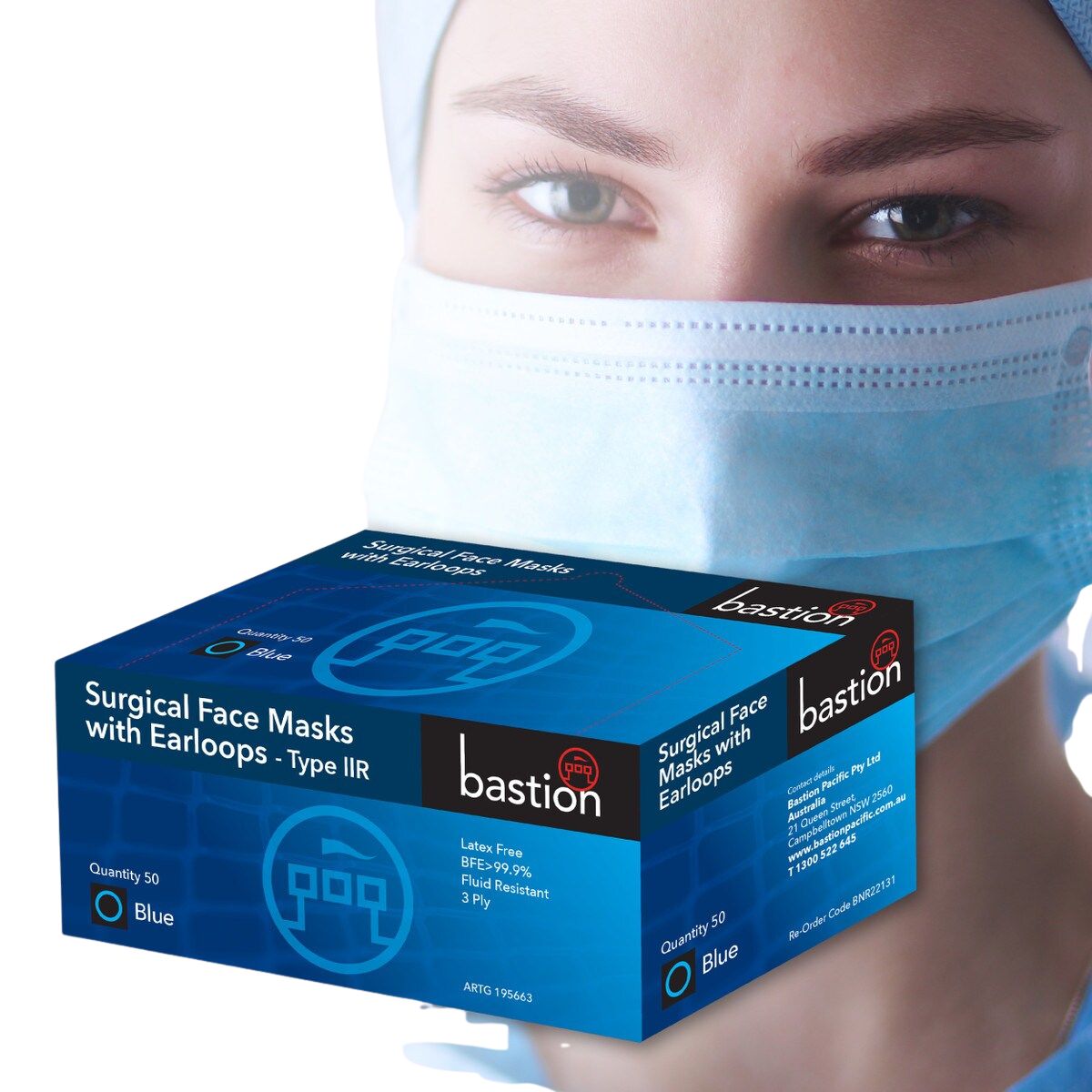 Bastion Surgical Face Masks