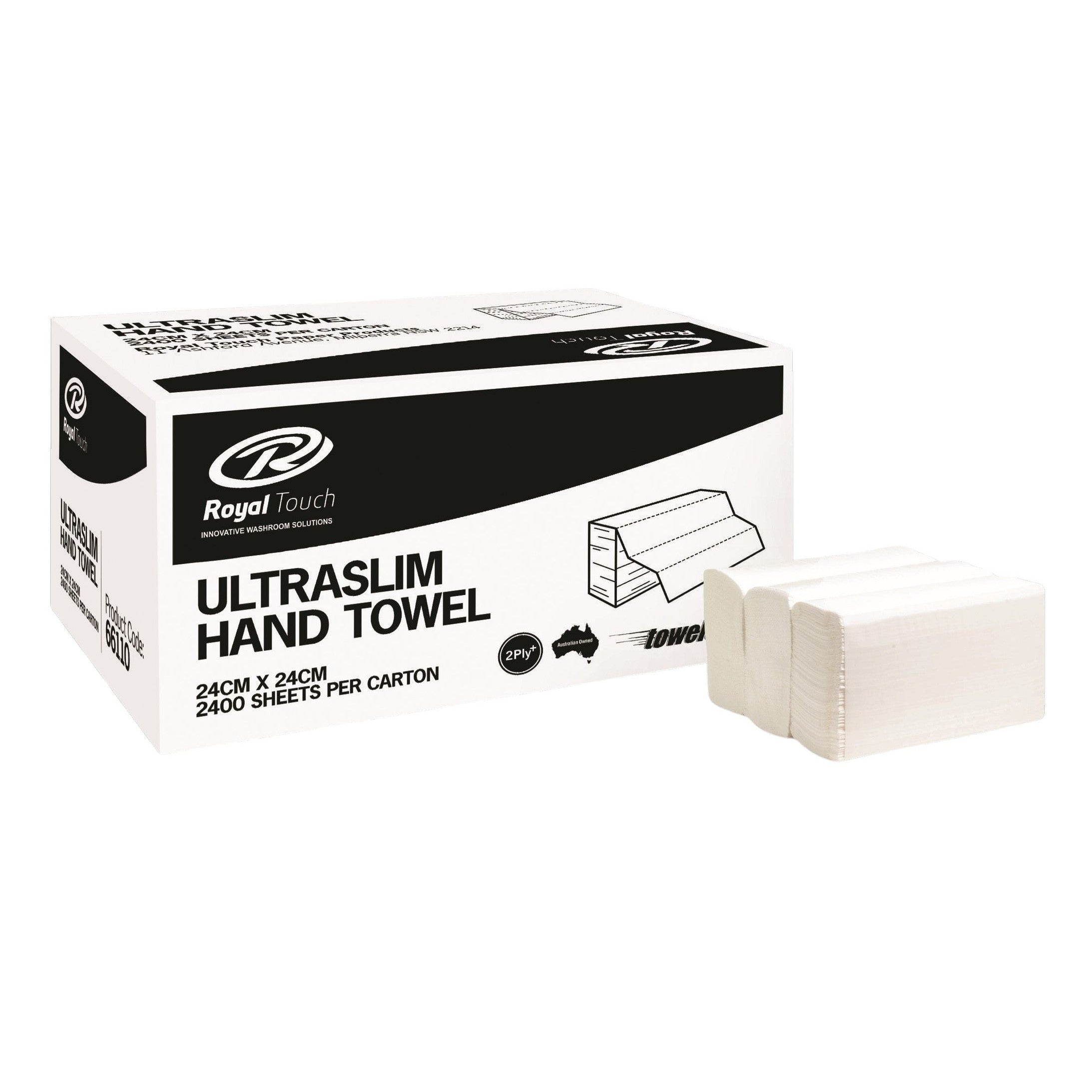 Royal Touch 66110 Towelex Ultraslim Hand Towel