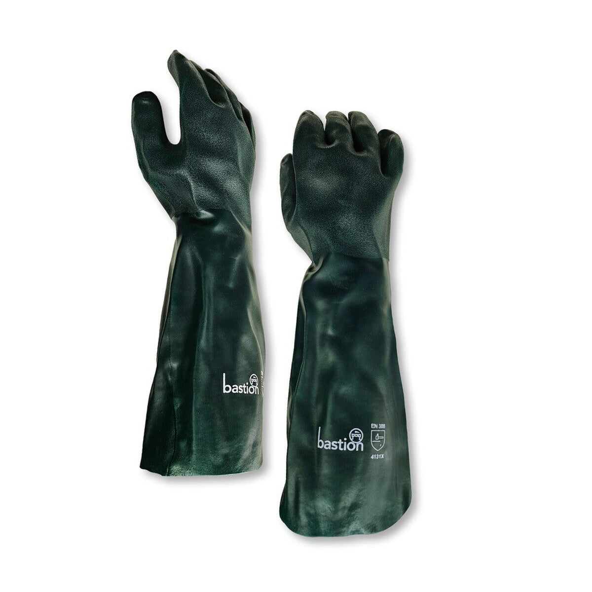 Bastion PVC Green Gloves