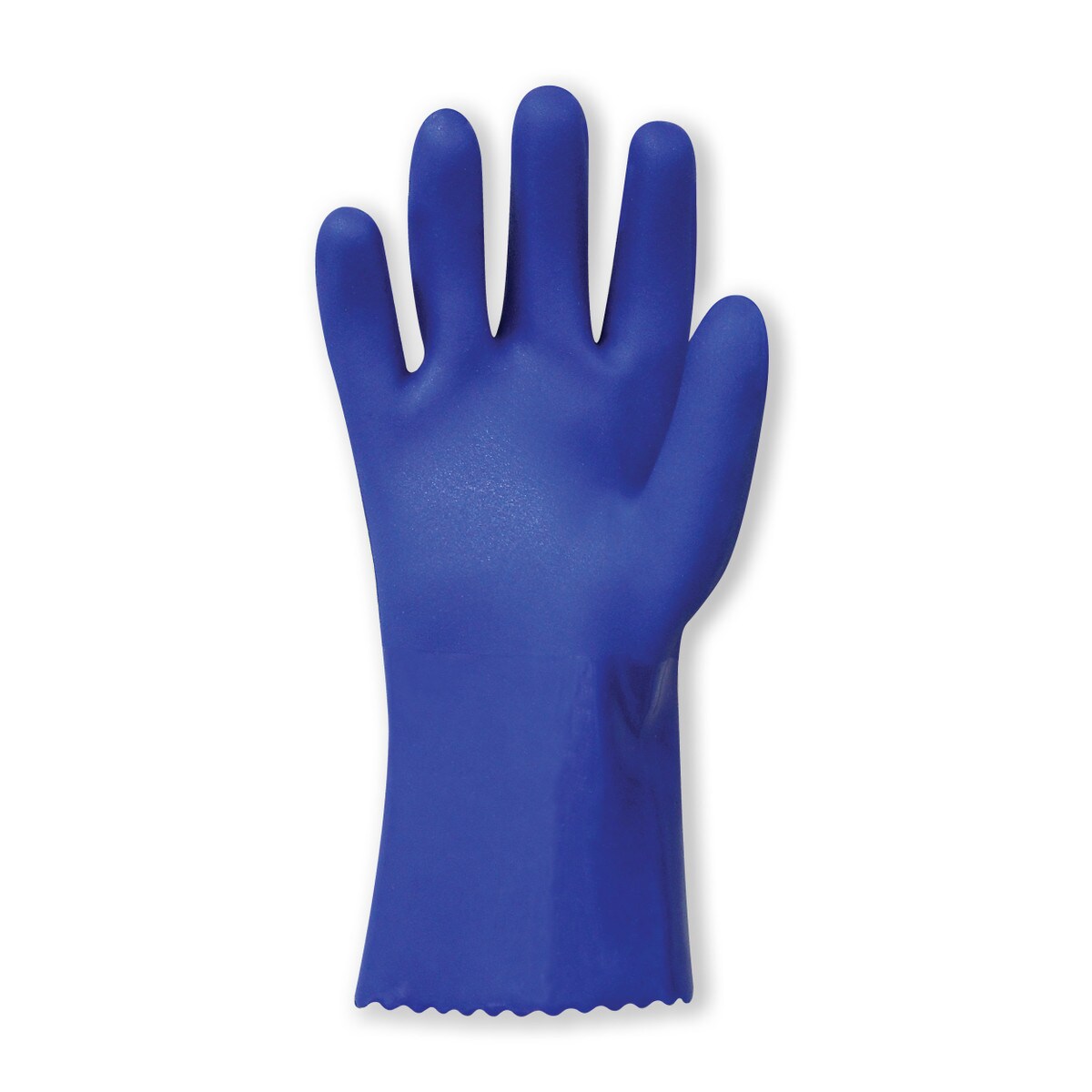 Bastion PVC Double Dipped Blue Gloves