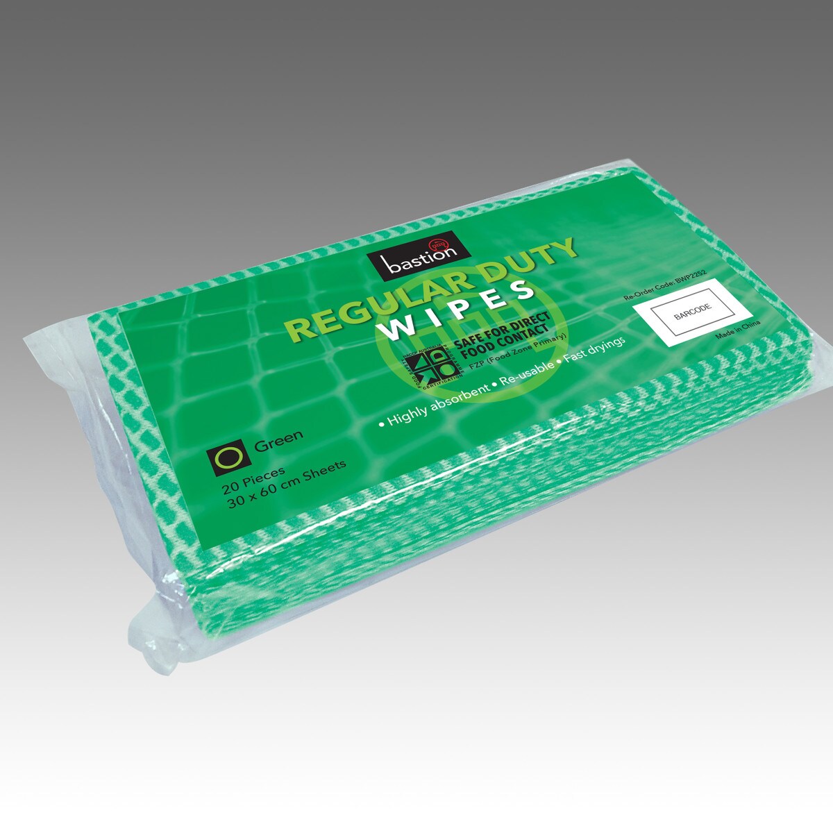 Bastion Regular Duty Wipes - Packs