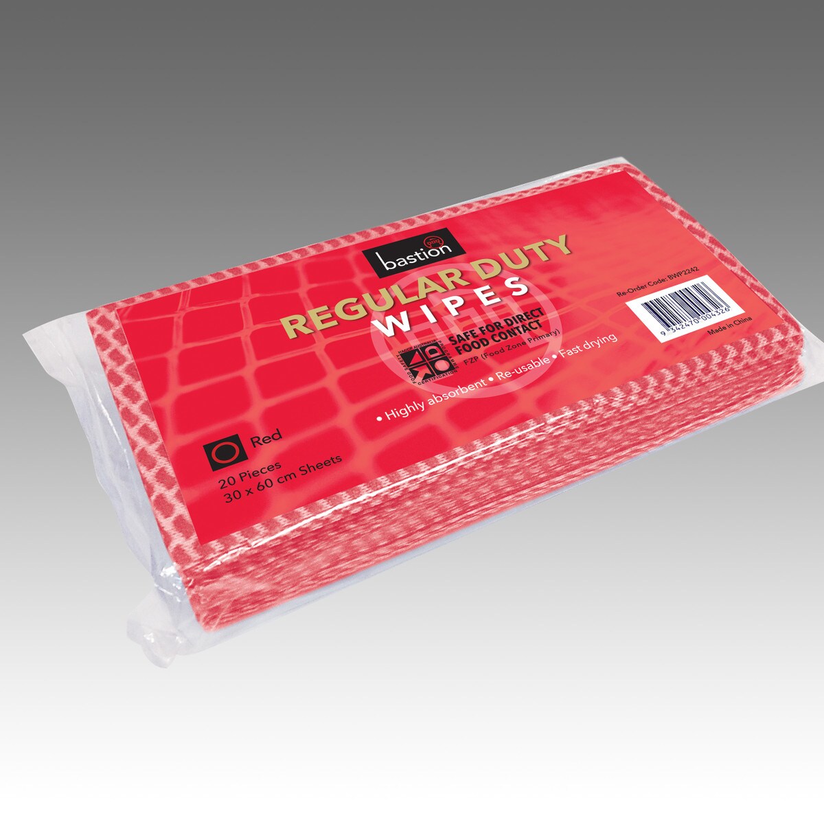 Bastion Regular Duty Wipes - Packs