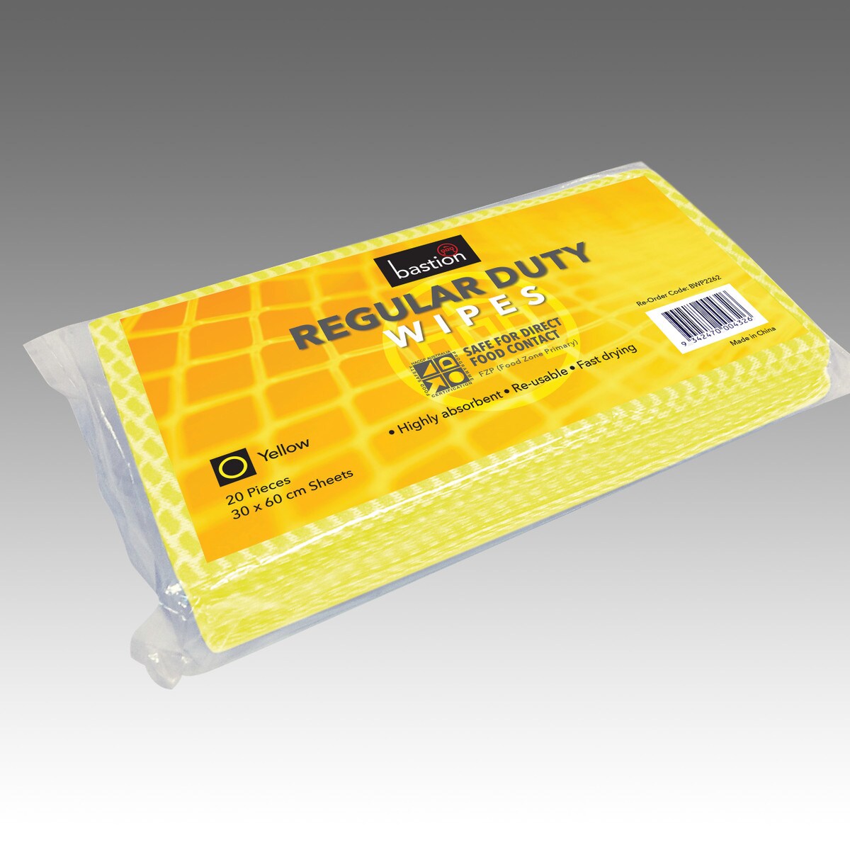 Bastion Regular Duty Wipes - Packs