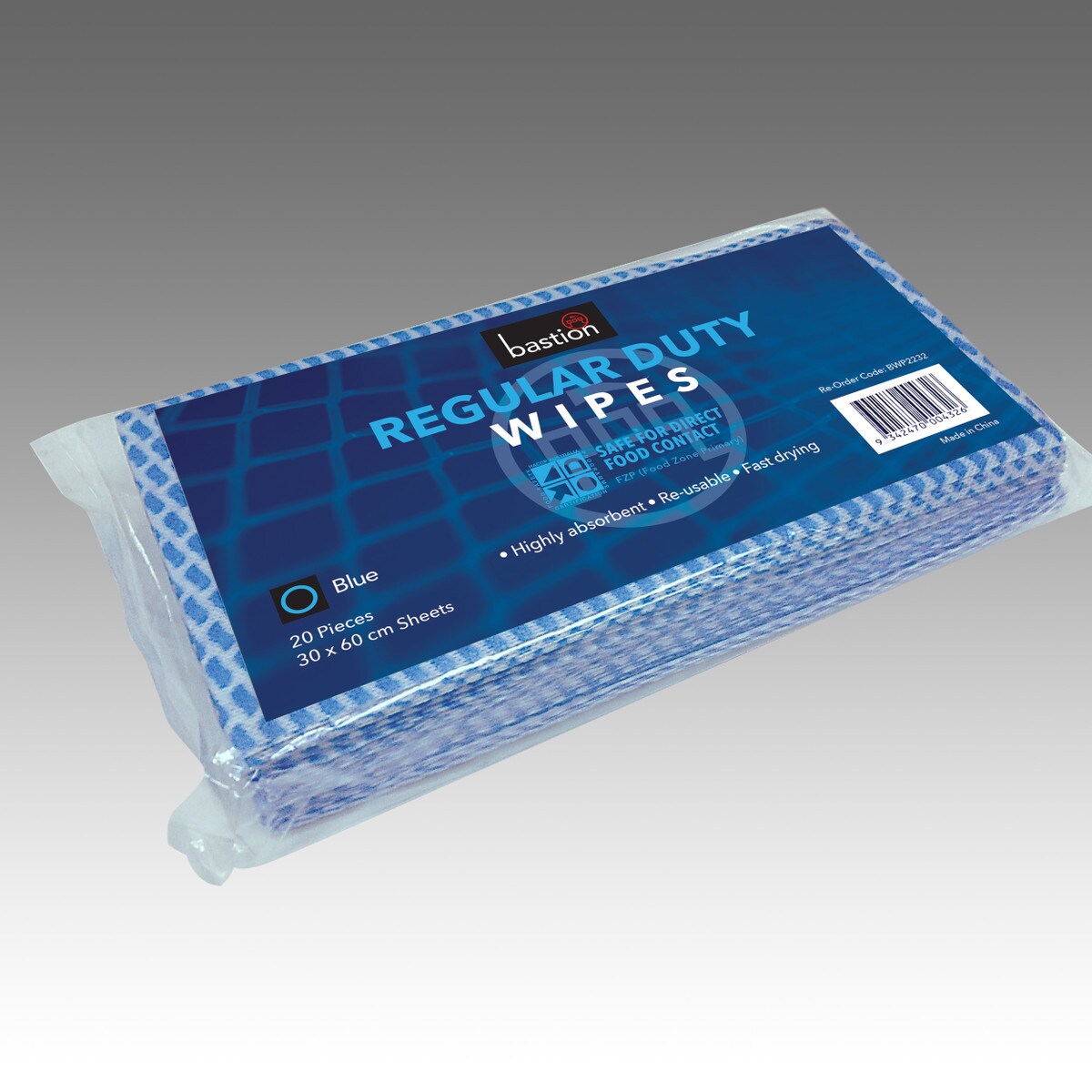 Bastion Regular Duty Wipes - Packs