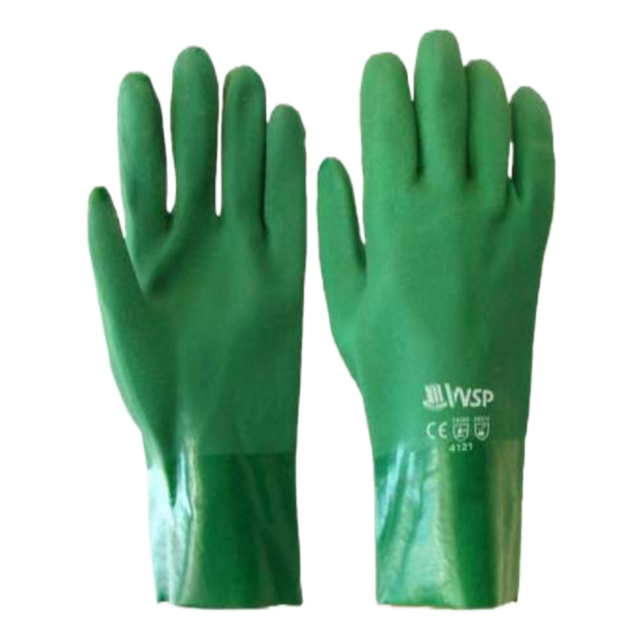 WFSP PVC Green 27cm Gloves